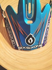 CASQUE SIXSIXONE VISIÈRE DE REMPLACEMENT axcel 661 Protection Cross Blue Bleu