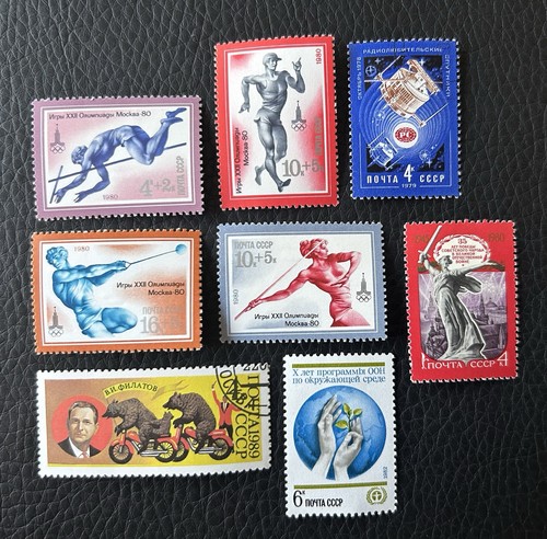 Lot timbres de - timbres, russie
