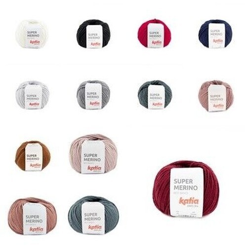 Katia laine super mérino 100g - katia,