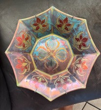 Plat irisé 1900 art nouveau BALON a BLOIS