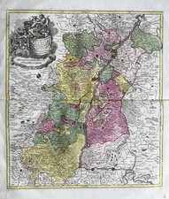 Alsace Strasbourg Colmar Bâle Breisach Offenburg Carte