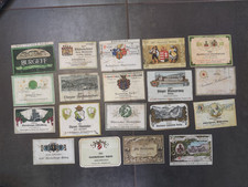 LOT 19 ETIQUETTES ANCIENNES