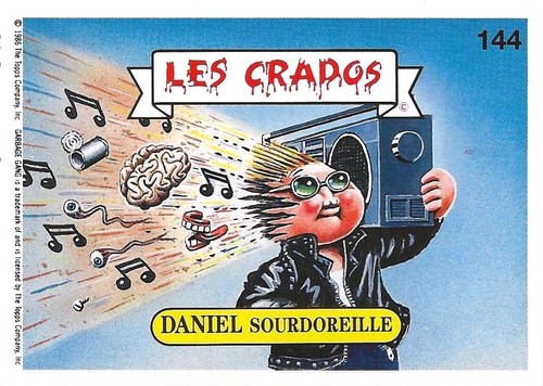 Carte les crados daniel - -,