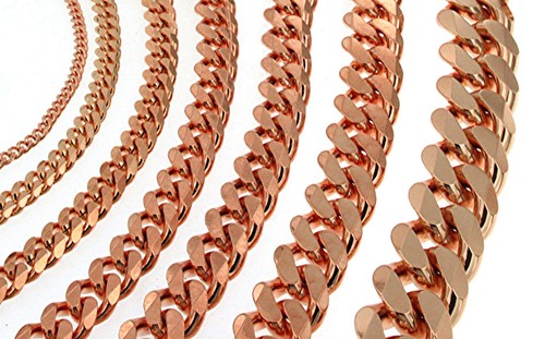 Bracelet chaine gourmette - chaine, or