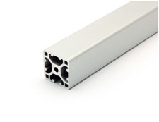 Profilé aluminium 30x30 L 3 rainures recouvertes type I 6 Alu (15,90€/m,min.1€)