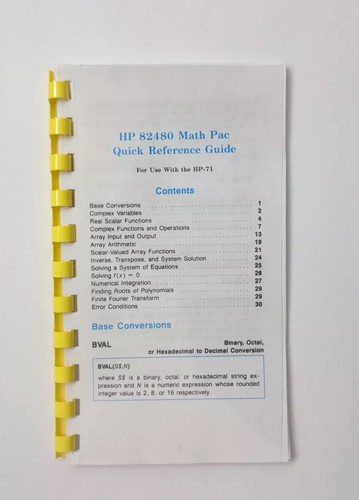 Hewlett packard 71b - hewlett, hp-71b