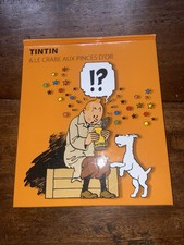 TINTIN Le Crabe Aux Pinces D’or MOULINSART LIVRE ANIMÉ Pop Up