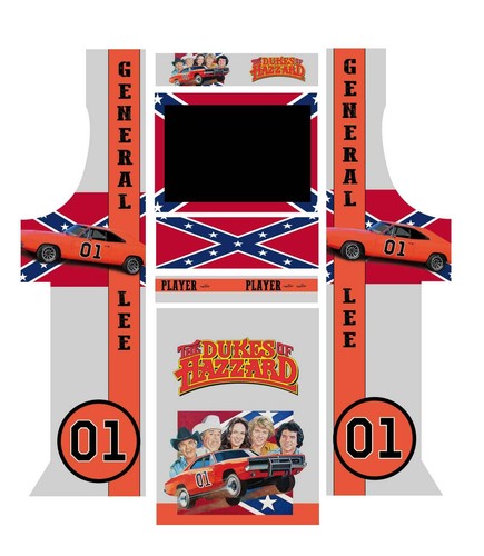 Stickers borne arcade - ,