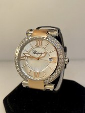 Chopard Imperiale Acier & or Rose Diamant Automatique Montre Femmes 388531-6003
