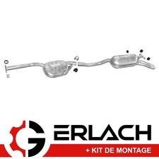 Echappement silencieux pour