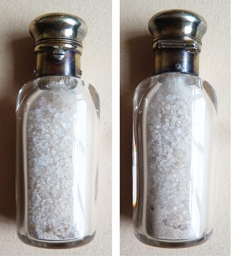 Flacon parfum sels en - sels,
