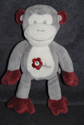 Doudou singe arthur et - arthur,