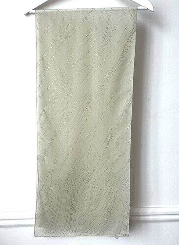 Foulard beige champagne vert - champagne,
