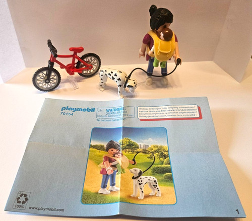 Playmobil lot vélo - playmobil, maman