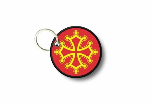 Porte cle cles - , brode