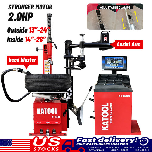 Bead blaster tire changer - bead,