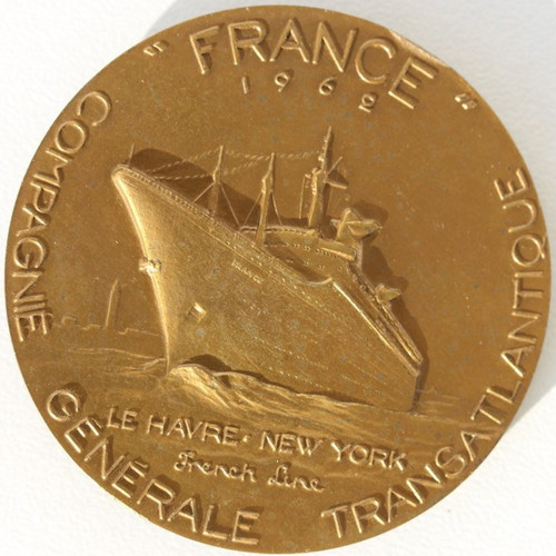 Paquebot france medaille en - paquebot,