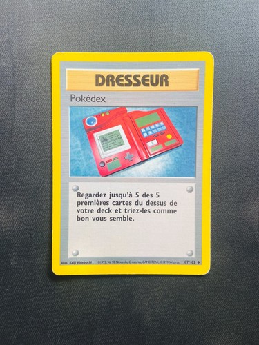 Carte pokémon pokédex 102 - carte, 87/102
