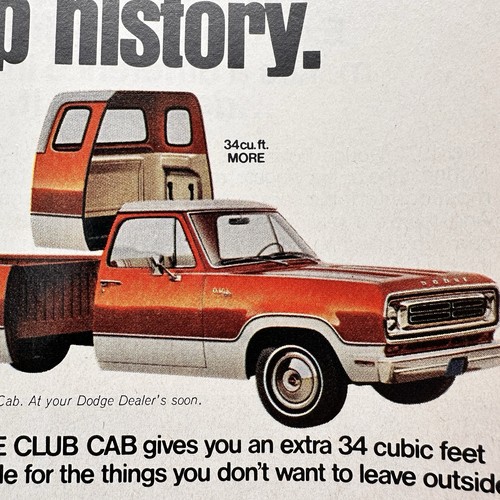 1973 dodge club cab pickup - club,