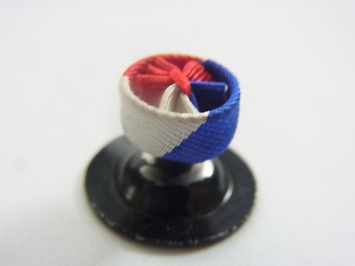 Rosette officier tricolore 9 - rosette,