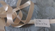 Ancien ruban satin double - ,