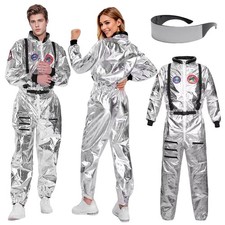 Déguisement Astronaute Enfant Adulte Costume Astronaute Garçon Homme Fille Sp...