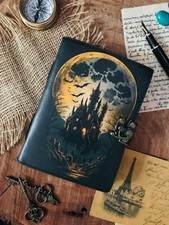 Journal en cuir château