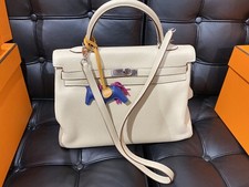 HERMÈS Kelly 35 Togo Beige