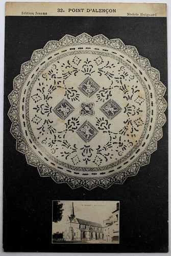 Alençon dentelle point - -, [dentelle]