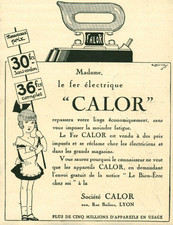 Publicité ancienne fer