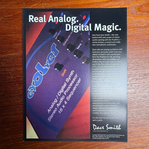 Vitage dave smith evolver - vitage,