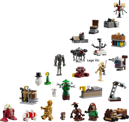 Lego 75418 calendar calendrier - 75418,