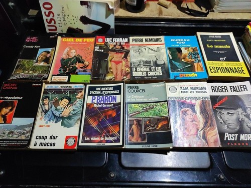 Lot livres espionnage polar - livres,