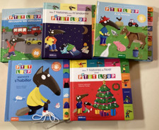 5 livres P'TIT LOUP éveil enfant jeunesse AUZOU Lallemand Thuillier