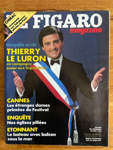 Figaro magazine mai 1985 - magazine,