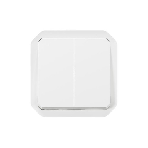 Double connecteur bouton - double, connecteur/