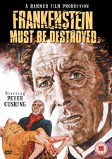 Frankenstein Must Be Destroyed (DVD) Freddie Jones George Pravda Maxine Audley