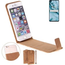 Pour Nokia C3 Étui flip Housse Coque liège Couvercle Cover