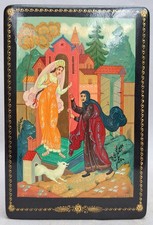 BOITE RUSSE LAQUE KHOLOUÏ /