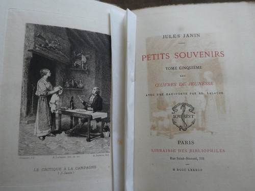 Jules janin petits - janin., souvenirs