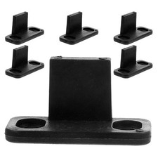 6 Pcs Guide Porte Galandage Plancher Coulissante Matériel Grange