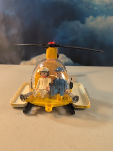 Playmobil rescue helicopter - rescue,