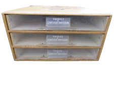 Boîte rangement bobines fil Mercerie Thiriez & Cartier-Bresson 3 tiroirs