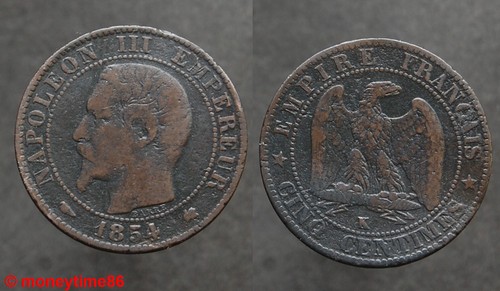 France 5 centimes napoléon - france,