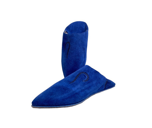 Women blue suede - blue,