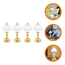 4 Pcs Lampe À Poser Salon