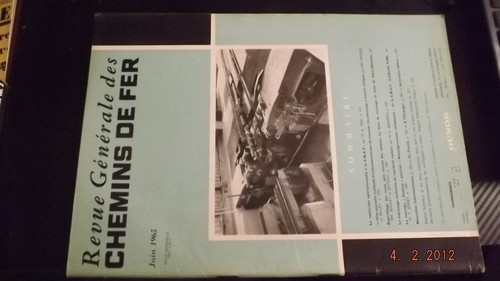 Revue rgcf chemins fer - gc,