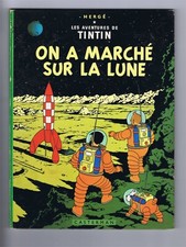 TINTIN HERGÉ  ON A MARCHE SUR