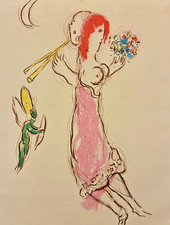 Lithographie Marc Chagall 1960