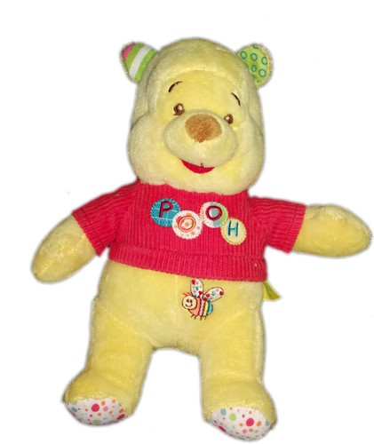 Peluche doudou winnie - peluche,